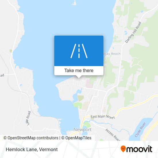 Mapa de Hemlock Lane