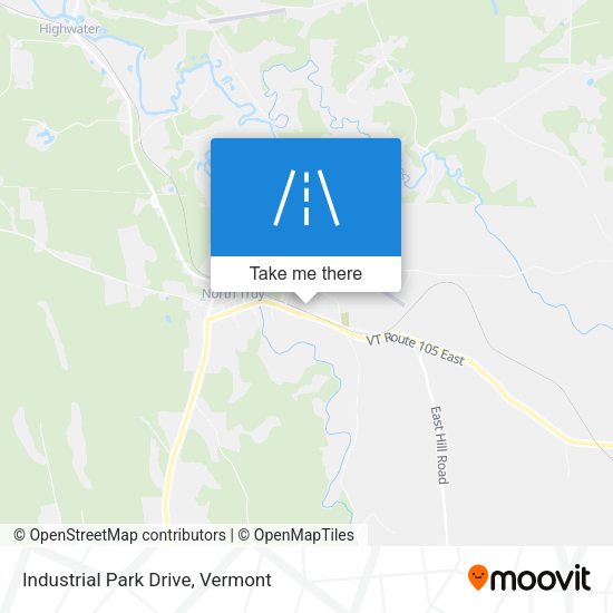 Mapa de Industrial Park Drive