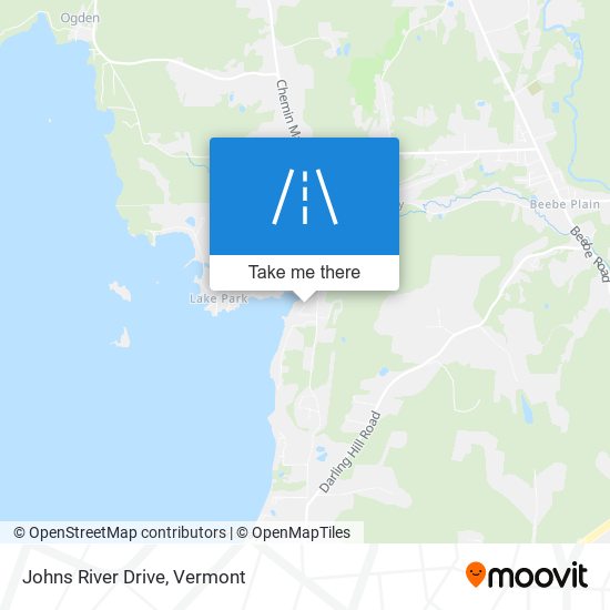 Johns River Drive map