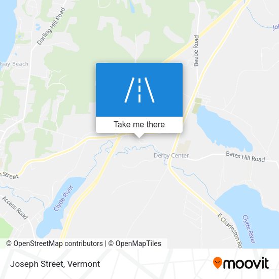 Mapa de Joseph Street