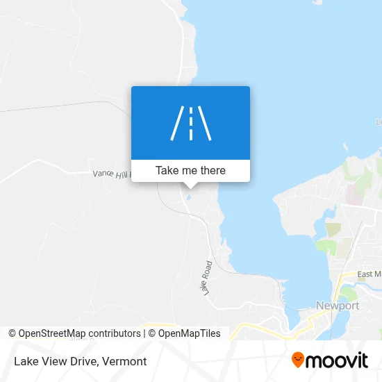Lake View Drive map