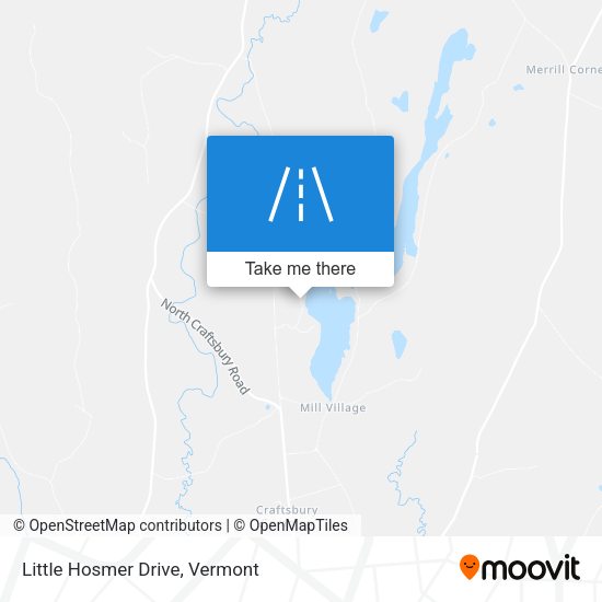 Little Hosmer Drive map