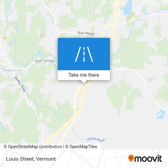 Mapa de Louis Street