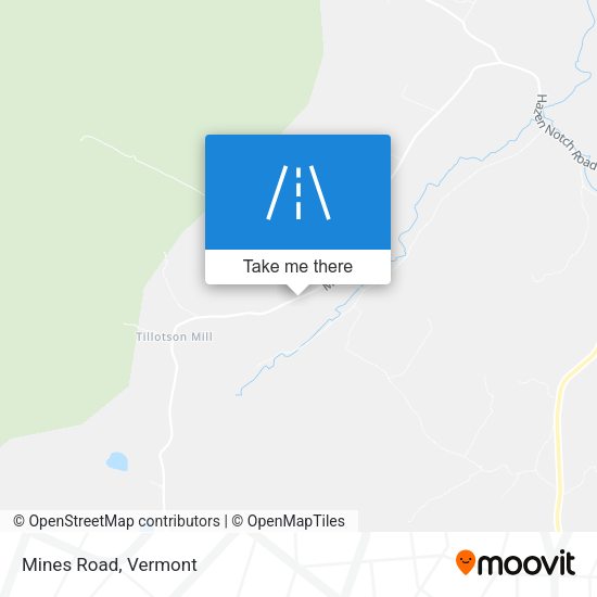 Mapa de Mines Road
