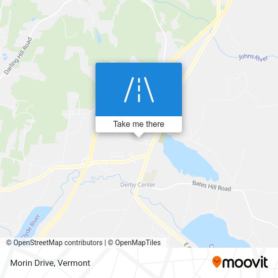 Morin Drive map