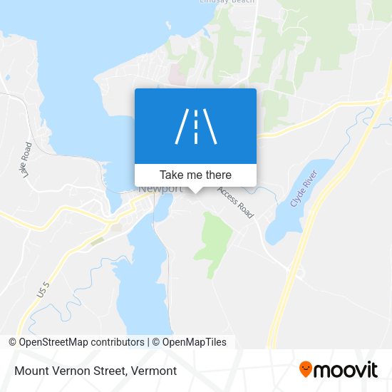 Mapa de Mount Vernon Street