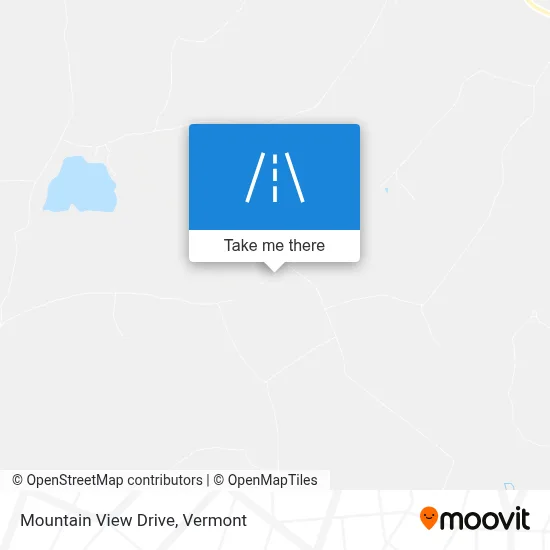 Mountain View Drive map