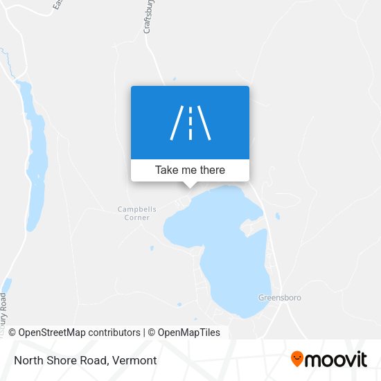 Mapa de North Shore Road