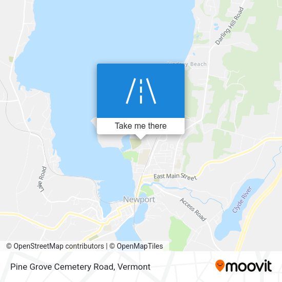 Mapa de Pine Grove Cemetery Road