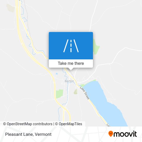 Mapa de Pleasant Lane