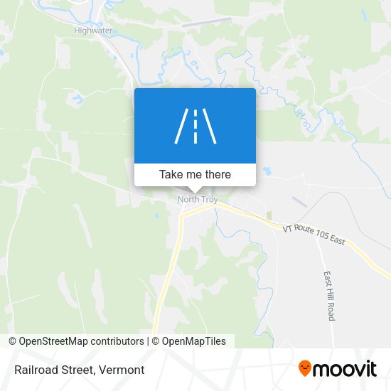 Mapa de Railroad Street