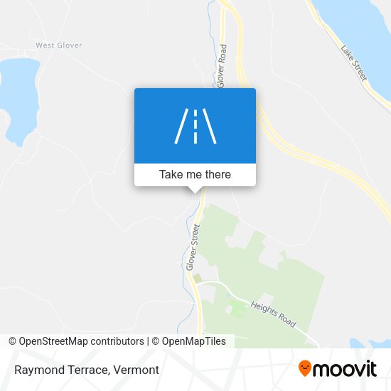 Raymond Terrace map