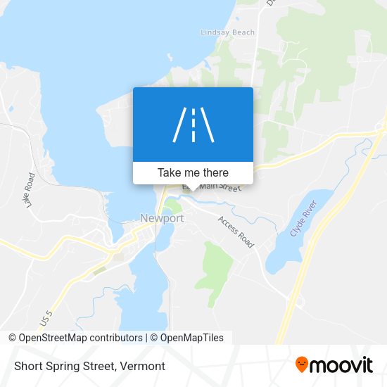Mapa de Short Spring Street
