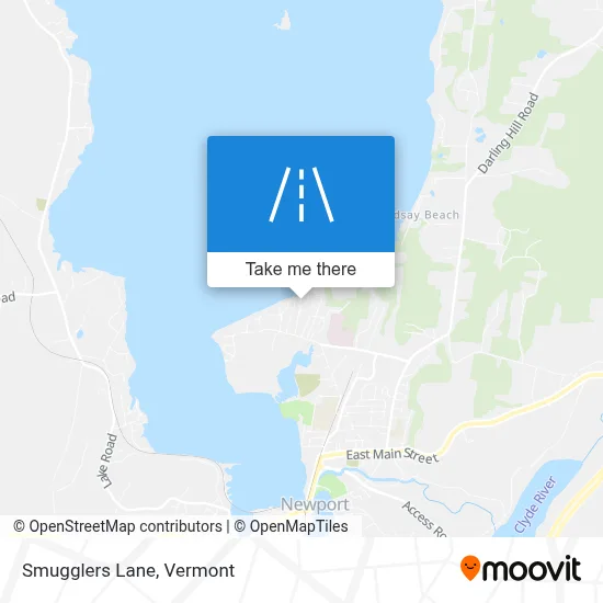 Smugglers Lane map