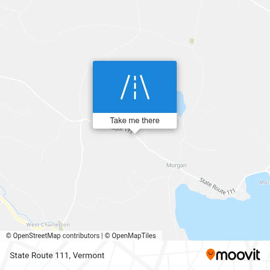 State Route 111 map