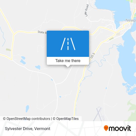 Mapa de Sylvester Drive
