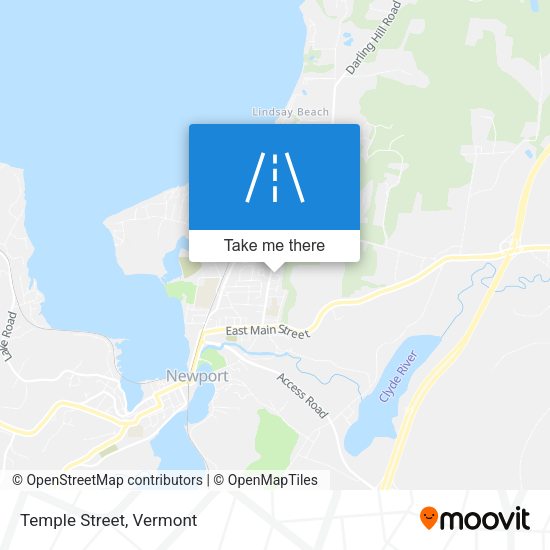 Mapa de Temple Street