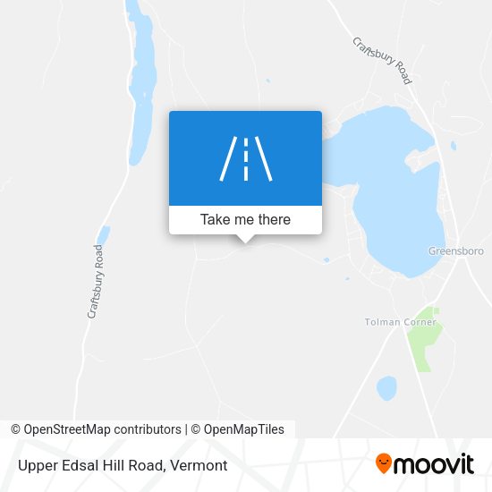 Mapa de Upper Edsal Hill Road