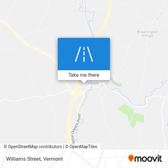 Mapa de Williams Street