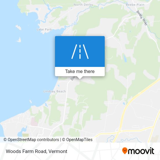 Mapa de Woods Farm Road