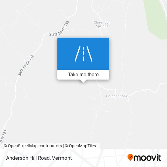 Anderson Hill Road map