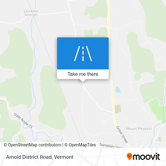 Arnold District Road map