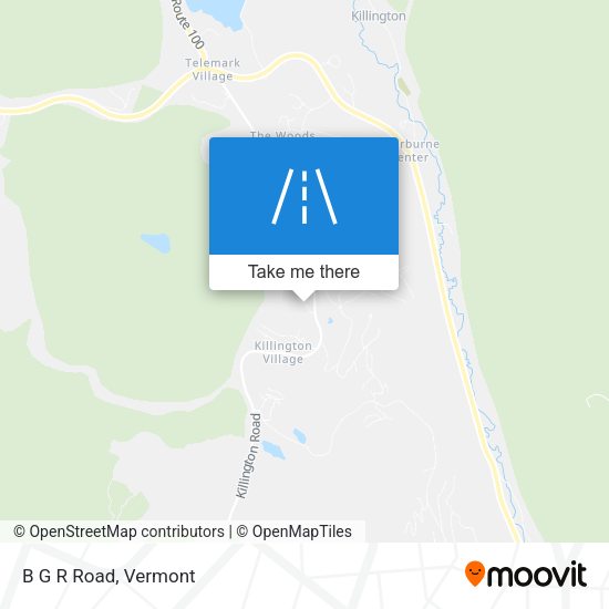 Mapa de B G R Road