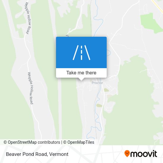 Mapa de Beaver Pond Road