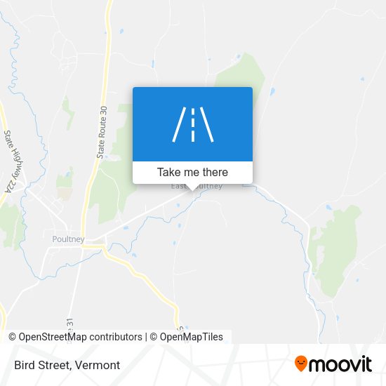 Mapa de Bird Street