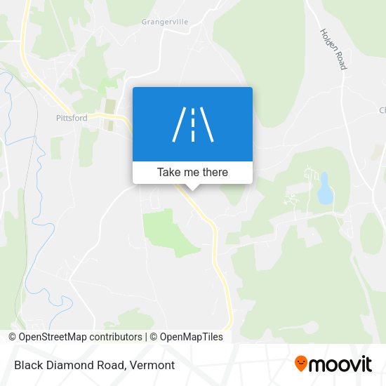 Mapa de Black Diamond Road