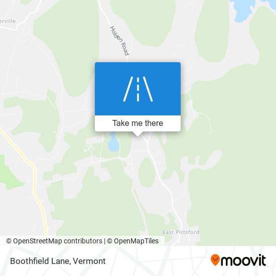 Boothfield Lane map