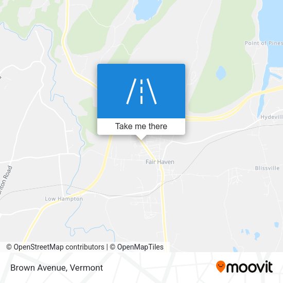 Mapa de Brown Avenue
