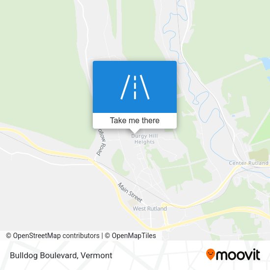 Mapa de Bulldog Boulevard