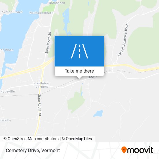 Mapa de Cemetery Drive