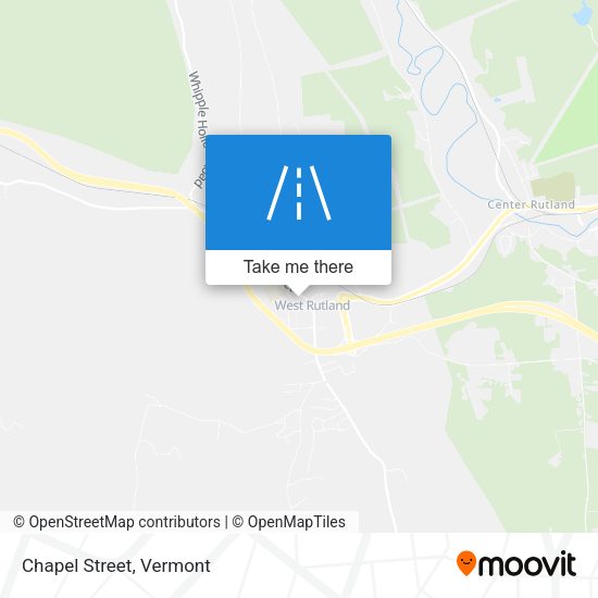 Mapa de Chapel Street