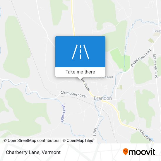 Mapa de Charberry Lane