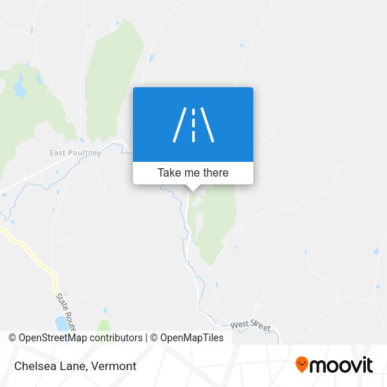 Mapa de Chelsea Lane