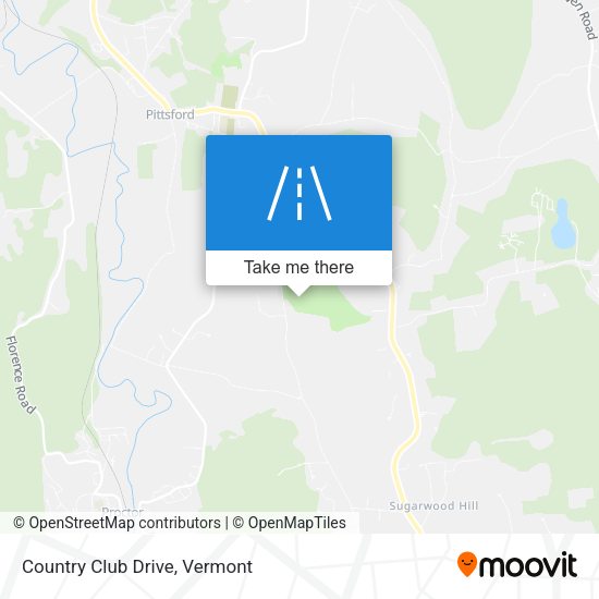 Country Club Drive map