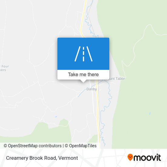 Mapa de Creamery Brook Road