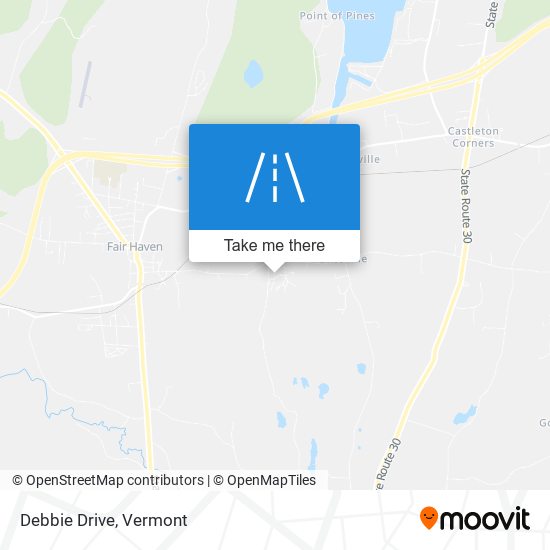 Debbie Drive map