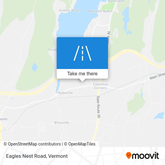 Mapa de Eagles Nest Road