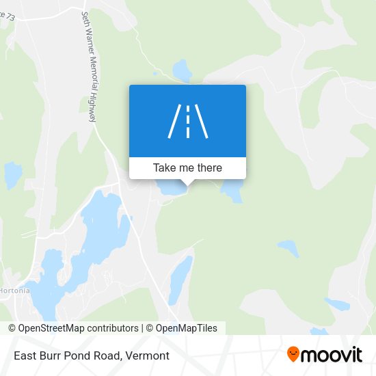 Mapa de East Burr Pond Road