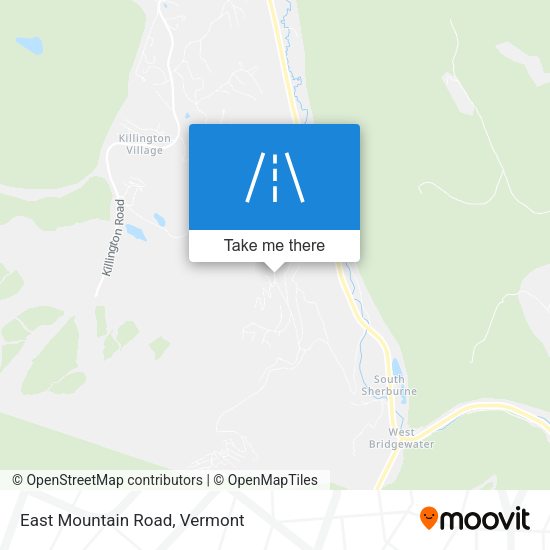 East Mountain Road map