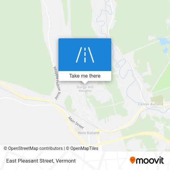 Mapa de East Pleasant Street