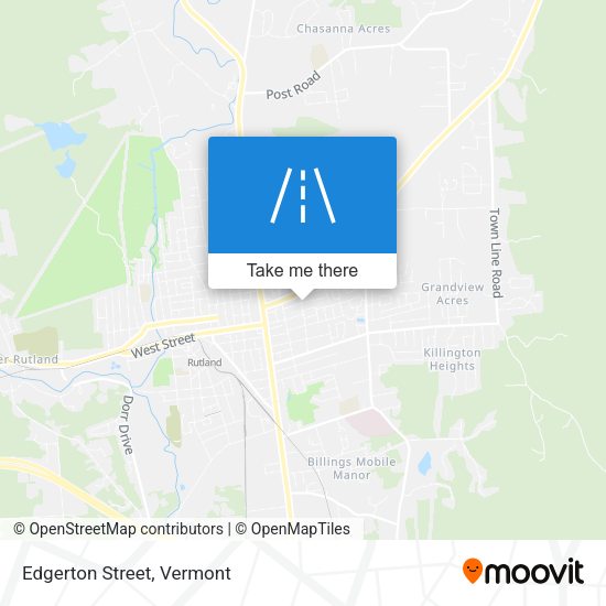 Mapa de Edgerton Street