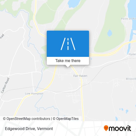 Edgewood Drive map