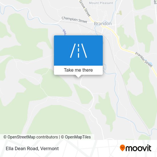 Mapa de Ella Dean Road
