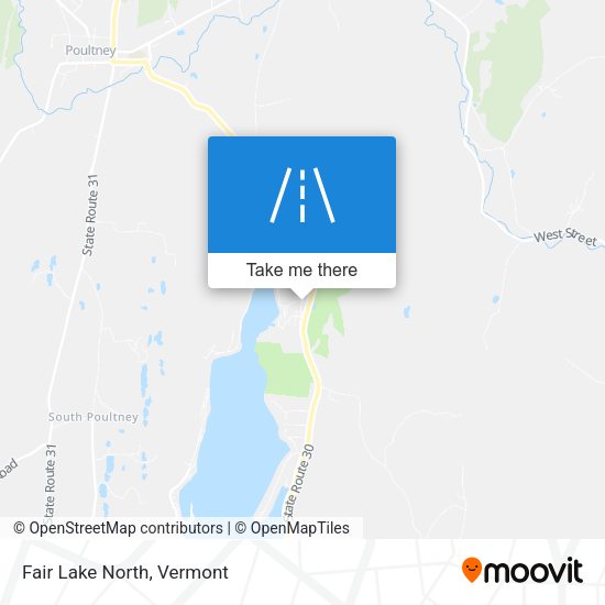 Fair Lake North map