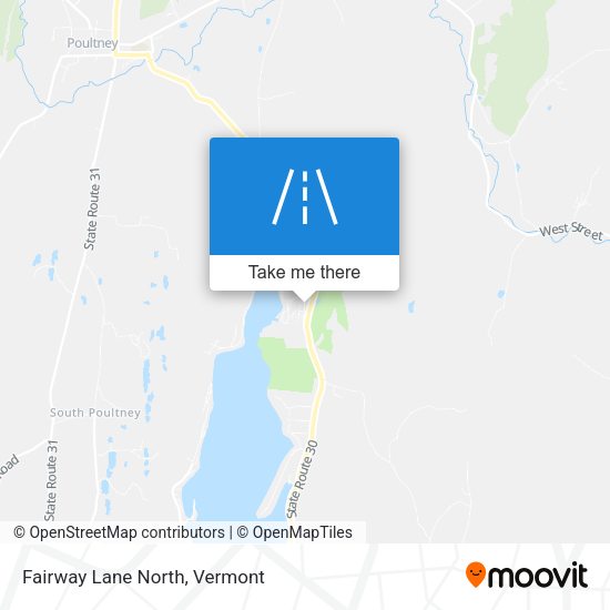 Mapa de Fairway Lane North