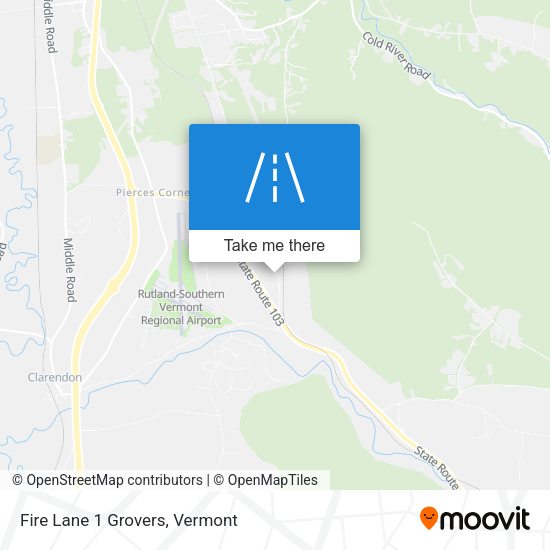 Mapa de Fire Lane 1 Grovers